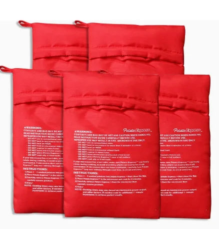 Magic Potato Cooker Bag – Perfect Baked Potatoes in 4 Minutes!