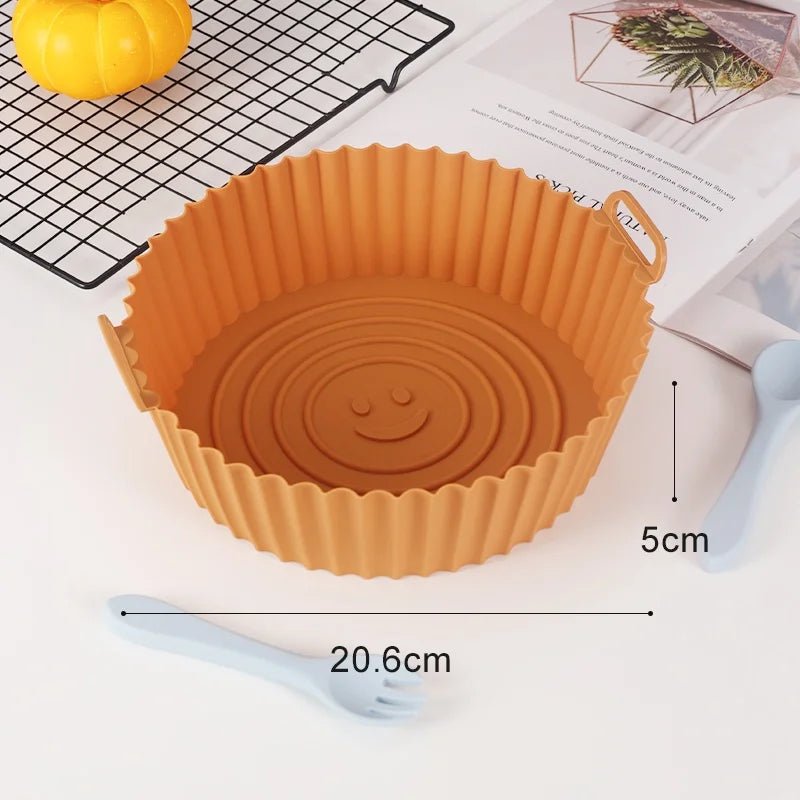 Reusable Silicone Air Fryer Liners - Non - Stick Baking Mat for Oven & Pizza - Nordshop Hamburg