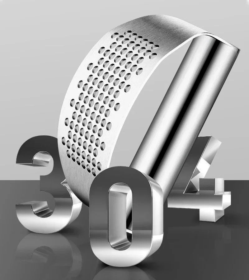 Upgraded Rocker Garlic Press – Effortless Manual Crusher for Garlic & Ginger