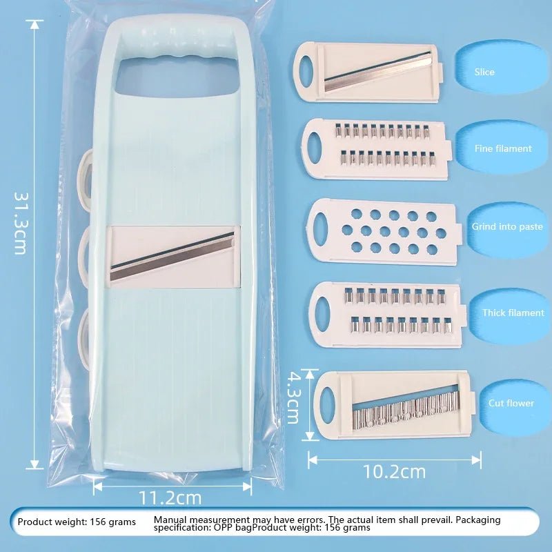 5 - in - 1 Vegetable Chopper Pro - Your All - in - One Kitchen Cutting Solution - Nordshop Hamburg