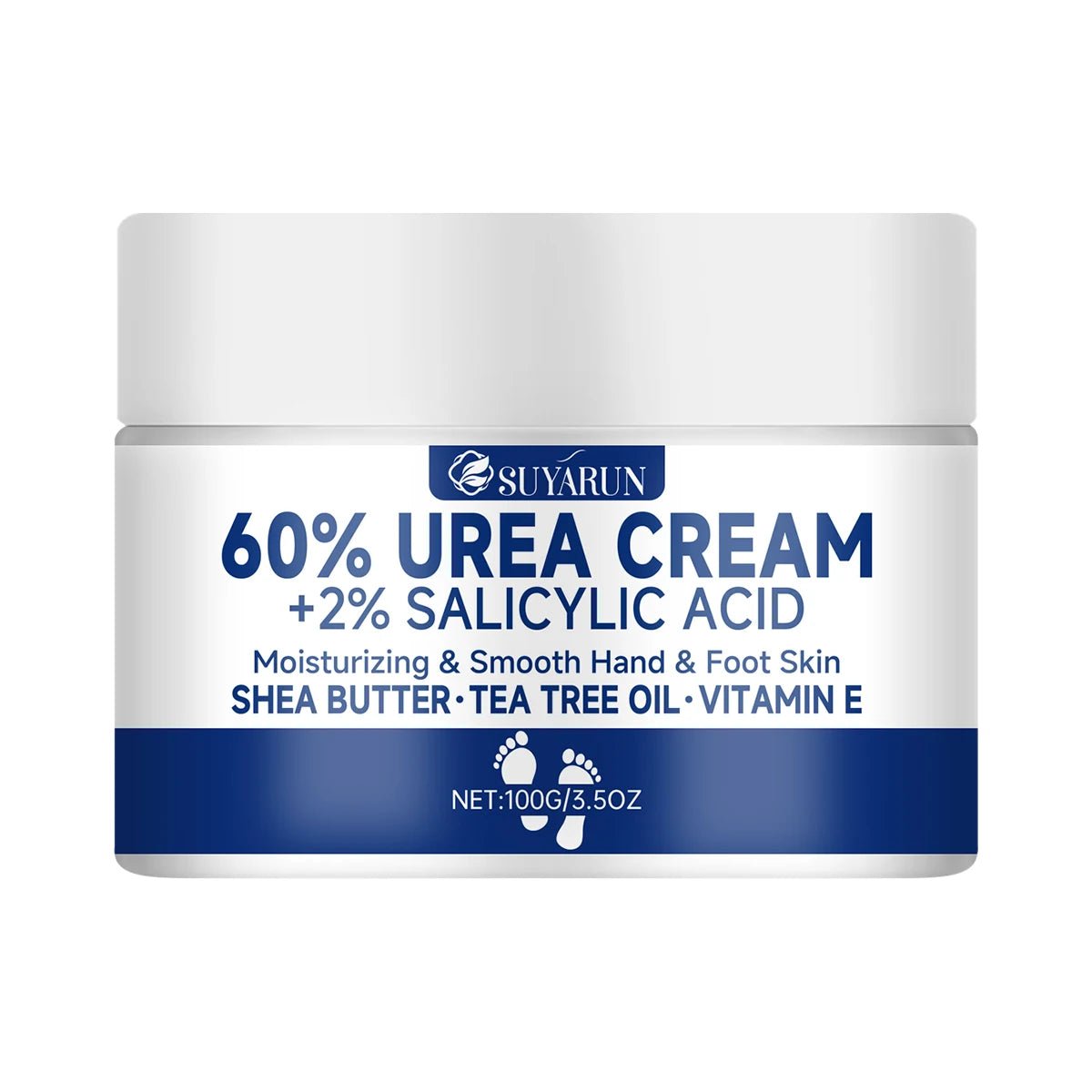 SUYARUN 60% Urea Cream: Multi - Action Power for Face & Feet - Nordshop Hamburg