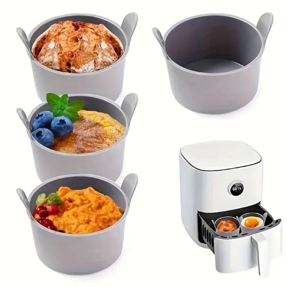 Little Pods of Perfect: Silicone Cooking Cups for Air Fryer Eggs, Cupcakes & Mini Meals