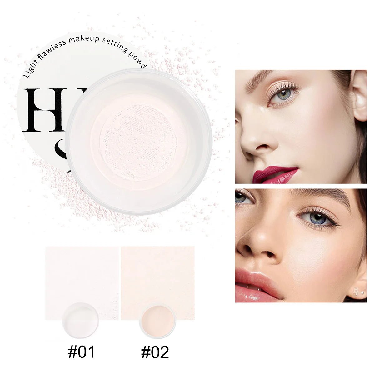 PureSet Translucent Powder - Weightless, Waterproof Wear - Nordshop Hamburg