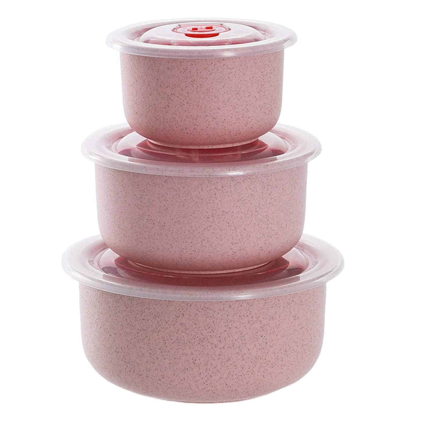 The Modular Kitchen Organizers | 3-Pc Stackable Microwave & Storage Containers