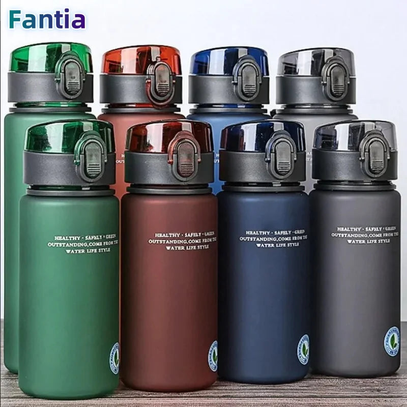 BPA-Free Sports Water Bottle - Leak-Proof, Portable for Hiking & Gym (400ml/560ml)"