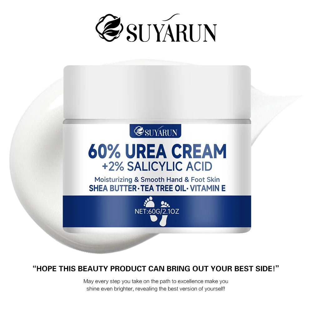 SUYARUN 60% Urea Cream: Multi - Action Power for Face & Feet - Nordshop Hamburg