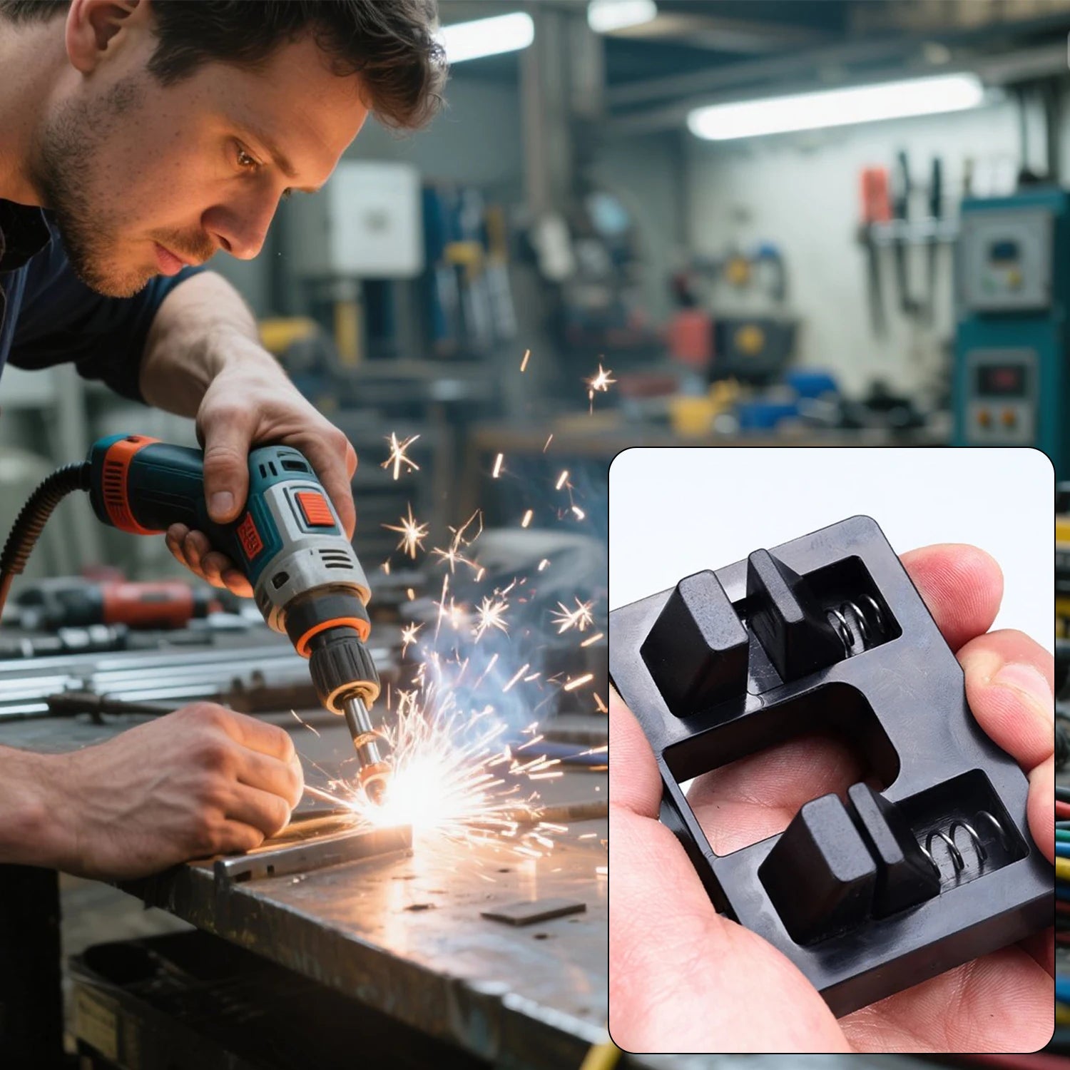 Strong Suction Workbench Clamp – 360° Adjustable Tool for Soldering, Hobby Crafts & Detailed Fixes - Nordshop Hamburg