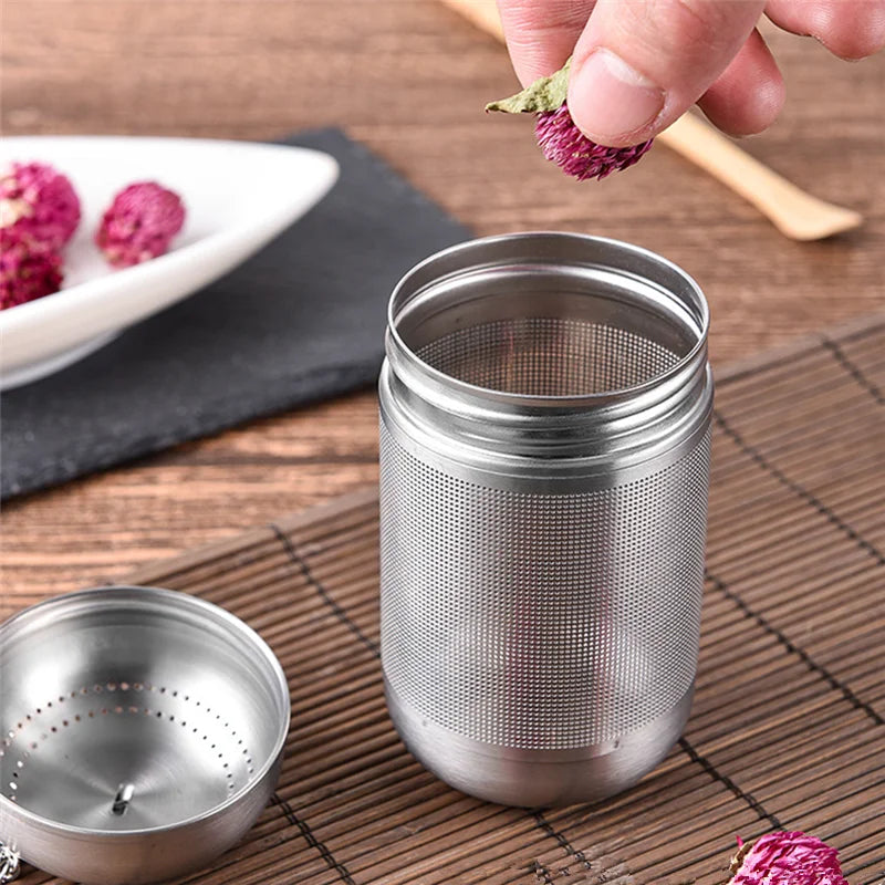 The Perfect Steep: Stainless Steel Tea Infuser Ball with Ultra-Fine Mesh – For Tea, Spices & Coffee