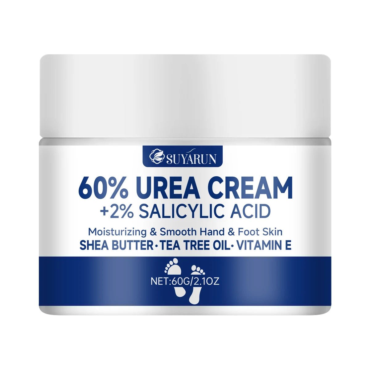 SUYARUN 60% Urea Cream: Multi - Action Power for Face & Feet - Nordshop Hamburg