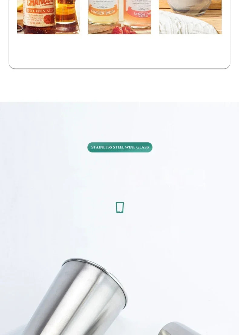 Pocket-Sized Pour: 30ml/70ml/170ml Stainless Steel Drinkware Set with Case – Perfect for Outdoor Adventures