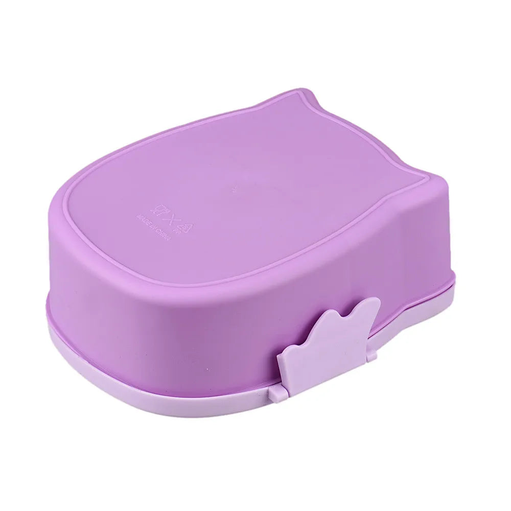 Owl Shaped Kids Bento Box – Multi-Compartment Leak-Proof Lunch Container with Lid