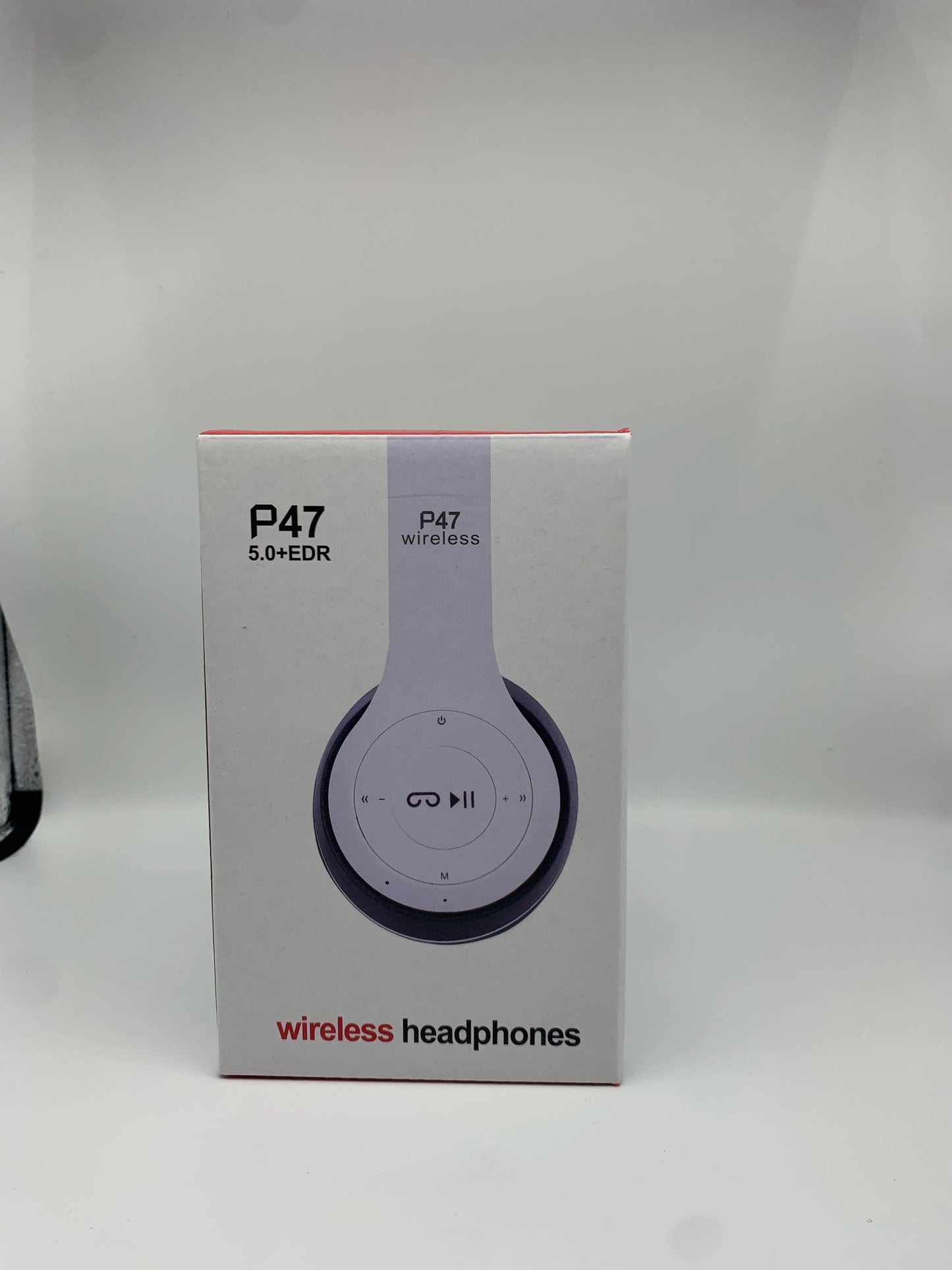 P47 Bluetooth 5.0 Foldable Headphones – Wireless HIFI Stereo Bass Earphone with Mic & USB Adapter