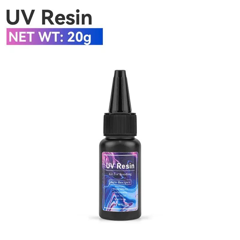 UV Curing Epoxy Resin Kit - High Transparency, Fast Hardening for DIY Jewelry, Crafts & Home Decor - Nordshop Hamburg