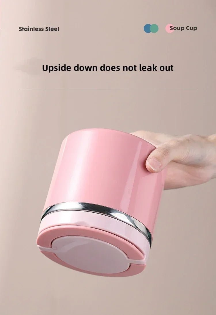 Dual Thermal Food Jar - 1000ml Leak - Proof Stainless Steel Insulated Container - Nordshop Hamburg