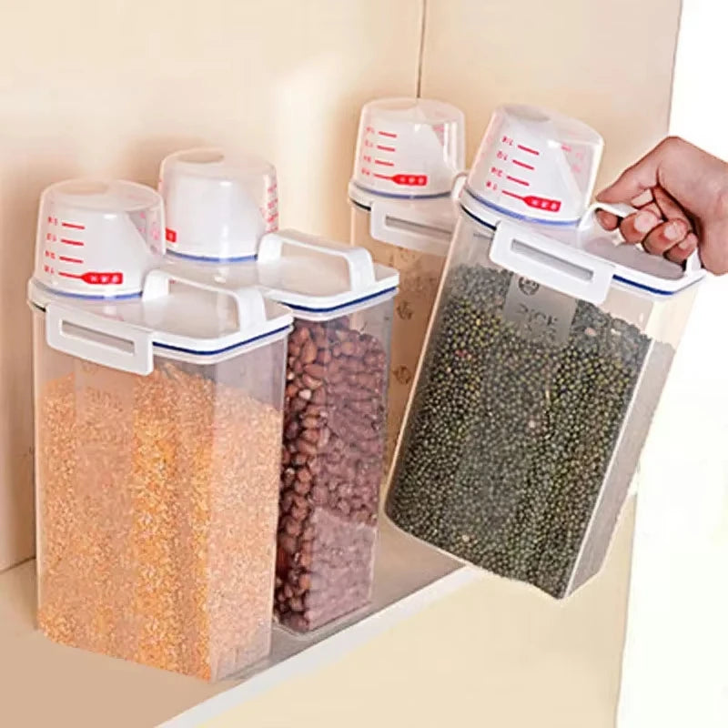 Moisture-Proof Grain Jar – Sealed Storage Container for Rice, Cereals & Dry Foods
