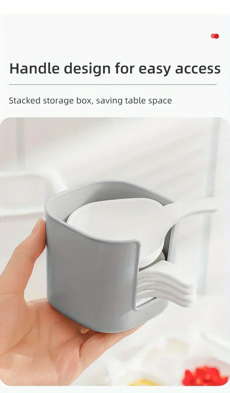 Sauce Set Symphony: 7-Piece Dipping Dish Collection for Sauces, Seasonings & Snacks