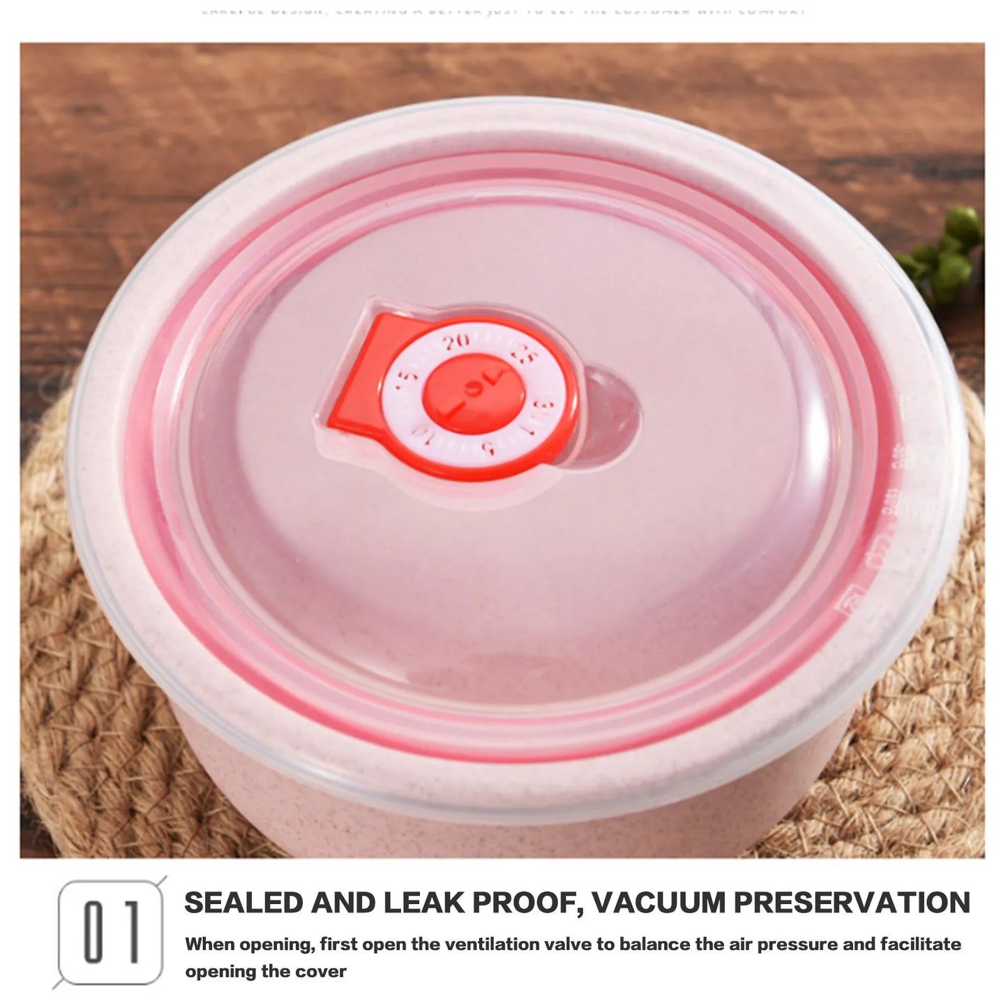 The Modular Kitchen Organizers | 3-Pc Stackable Microwave & Storage Containers