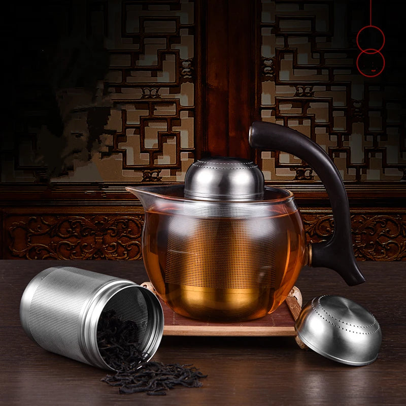 The Perfect Steep: Stainless Steel Tea Infuser Ball with Ultra-Fine Mesh – For Tea, Spices & Coffee
