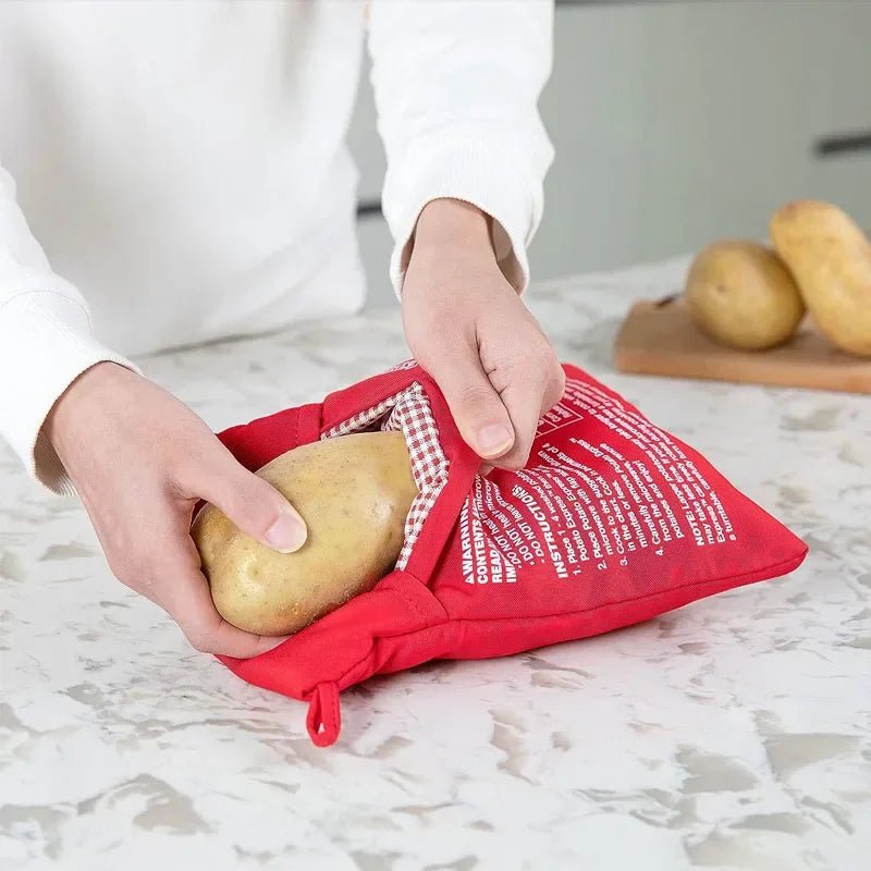 Magic Potato Cooker Bag – Perfect Baked Potatoes in 4 Minutes! - Nordshop Hamburg