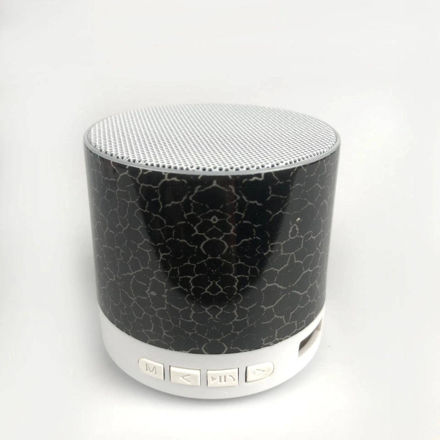 Multifunction Bluetooth Sound Column – A9 Mini Portable Speaker with Crack LED, FM Radio & Subwoofer