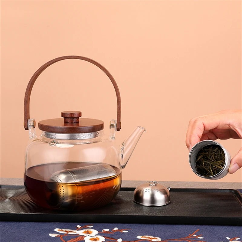 The Perfect Steep: Stainless Steel Tea Infuser Ball with Ultra - Fine Mesh – For Tea, Spices & Coffee - Nordshop Hamburg