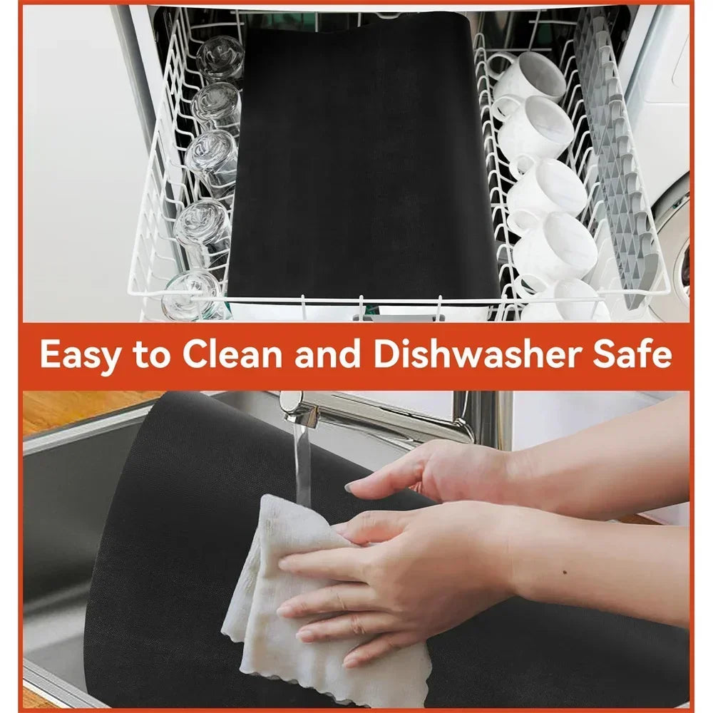 Reusable Oven Bottom Liner – Non-Stick Teflon Protector Mat for Electric & Gas Ovens