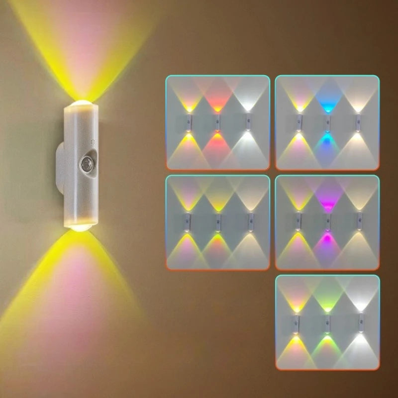 AuraGlow - Smart Magnetic Motion-Sensor Night Light with RGB Colors