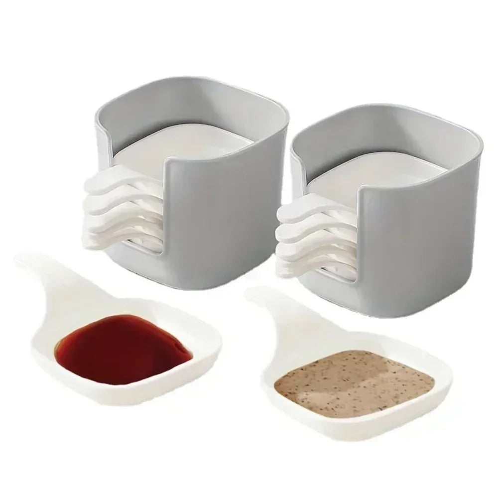 Sauce Set Symphony: 7-Piece Dipping Dish Collection for Sauces, Seasonings & Snacks