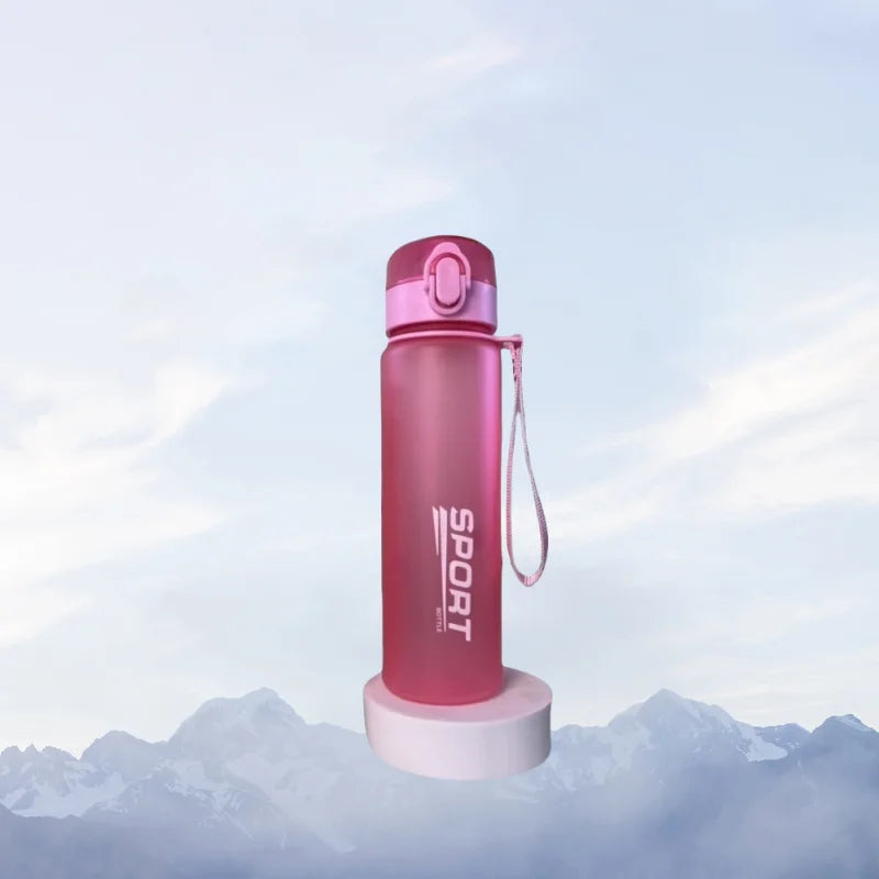 BPA-Free Sports Water Bottle - Leak-Proof, Portable for Hiking & Gym (400ml/560ml)"