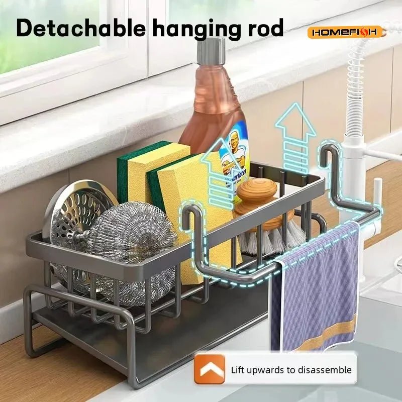 RELI Multi - Functional Kitchen Organizer – Your All - in - One Sink Side Solution - Nordshop Hamburg