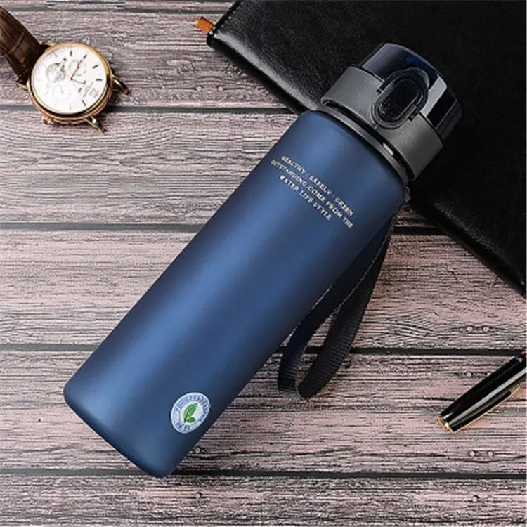 BPA-Free Sports Water Bottle - Leak-Proof, Portable for Hiking & Gym (400ml/560ml)"