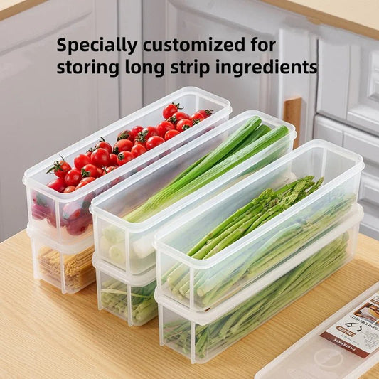 Reusable Rectangular Food Storage Containers, 4 - Piece Set - Nordshop Hamburg