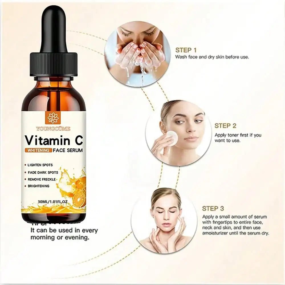 Vitamin C Brightening Essence - Dark Spot Remover & Anti - Aging Moisturizer - Nordshop Hamburg