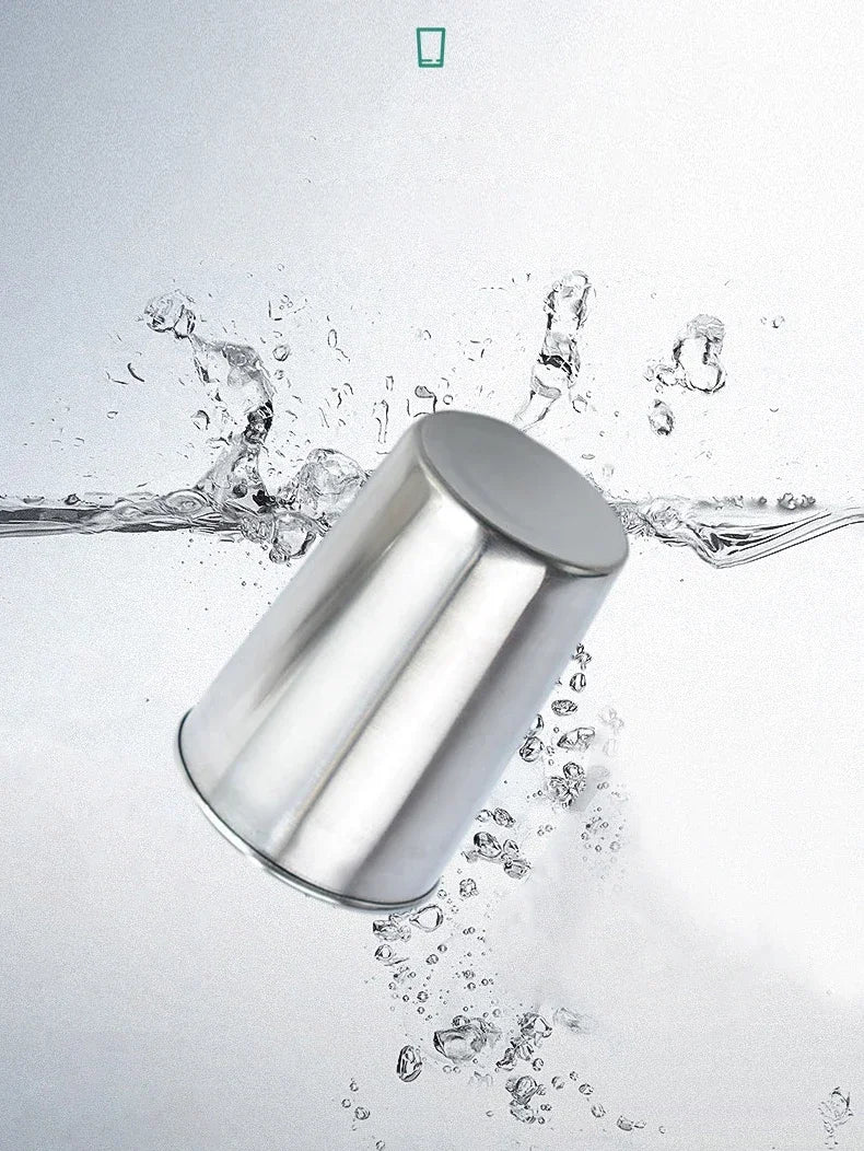 Pocket-Sized Pour: 30ml/70ml/170ml Stainless Steel Drinkware Set with Case – Perfect for Outdoor Adventures