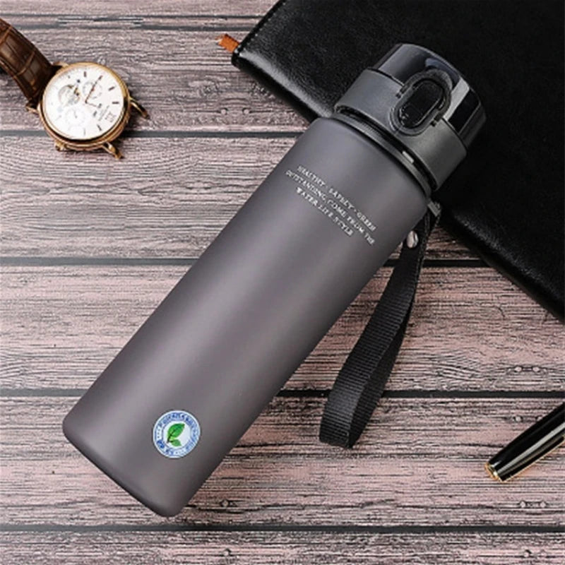 BPA-Free Sports Water Bottle - Leak-Proof, Portable for Hiking & Gym (400ml/560ml)"