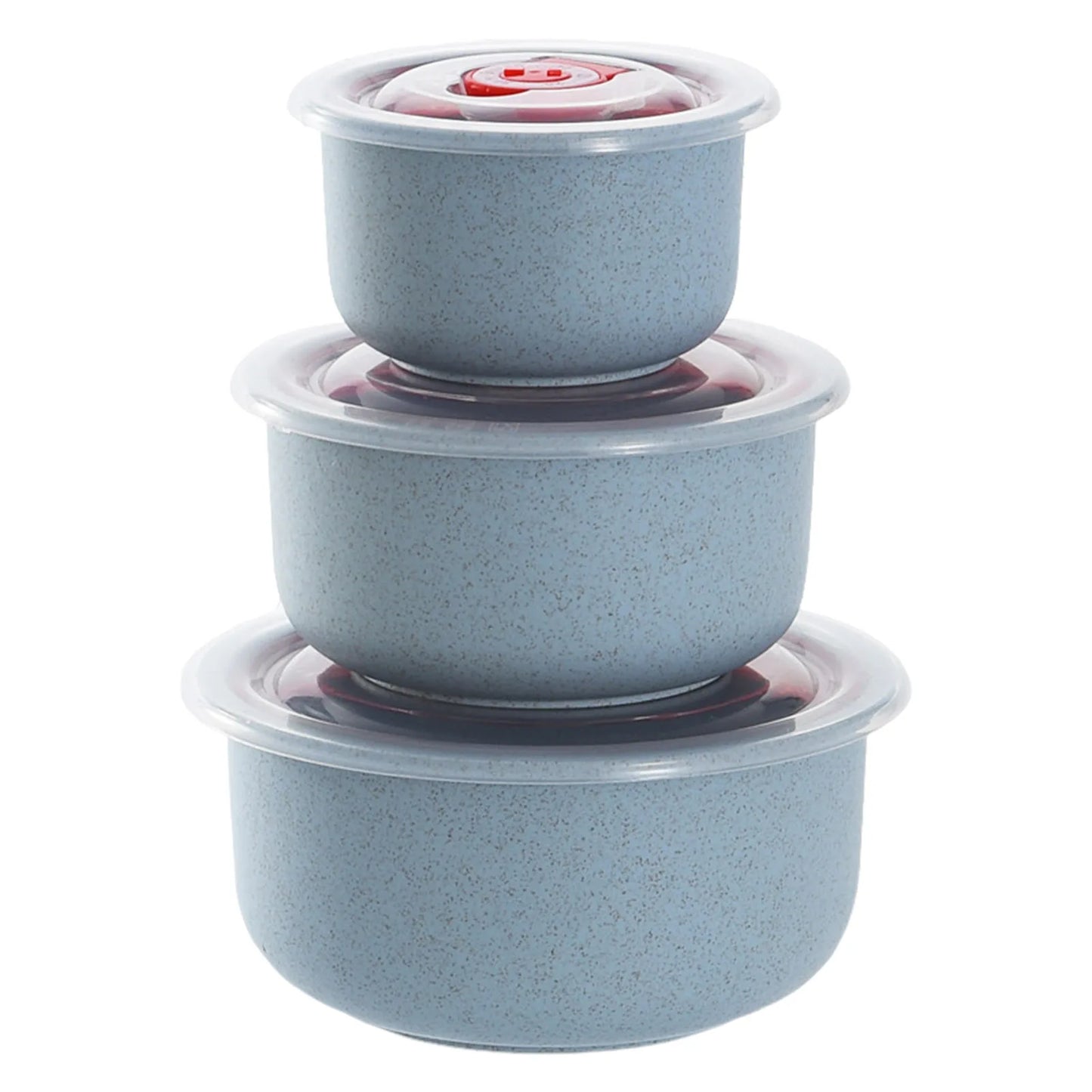 The Modular Kitchen Organizers | 3-Pc Stackable Microwave & Storage Containers