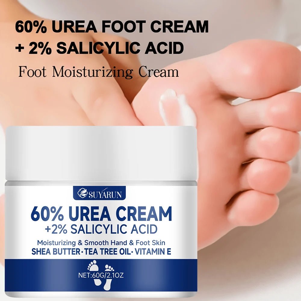SUYARUN 60% Urea Cream: Multi - Action Power for Face & Feet - Nordshop Hamburg