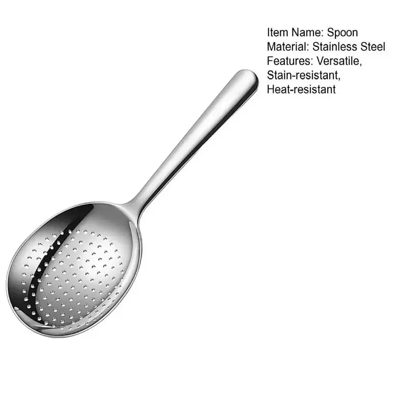 Versatile Stainless Steel Ladle - Heat Safe Handle - Nordshop Hamburg
