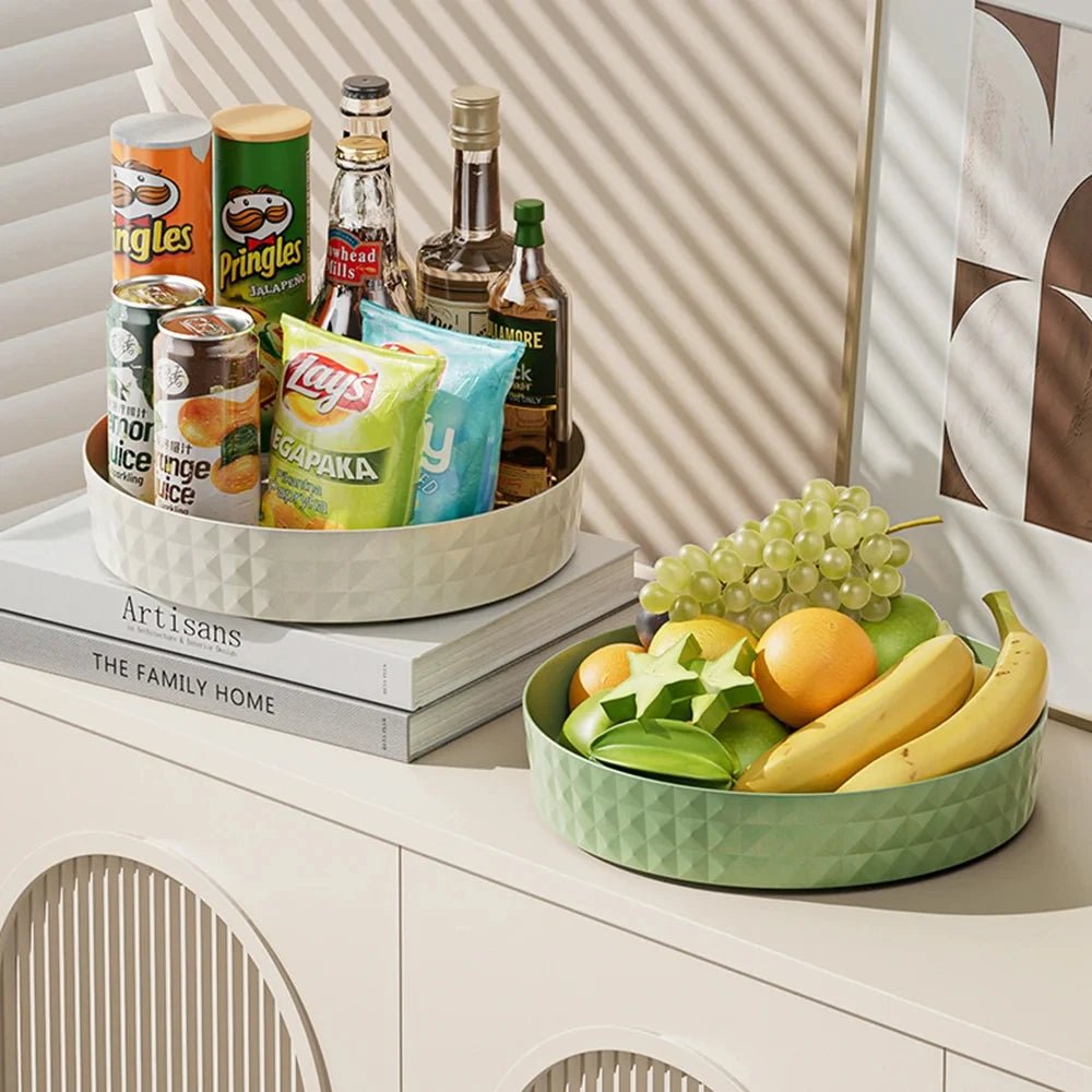 360° Rotating Spice & Cosmetic Carousel - Space - Saving Cabinet Organizer Tray - Nordshop Hamburg