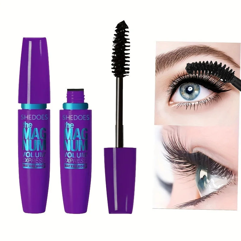 Luxury 4D Black Mascara - Lash Transforming, Waterproof, Fiber-Infused