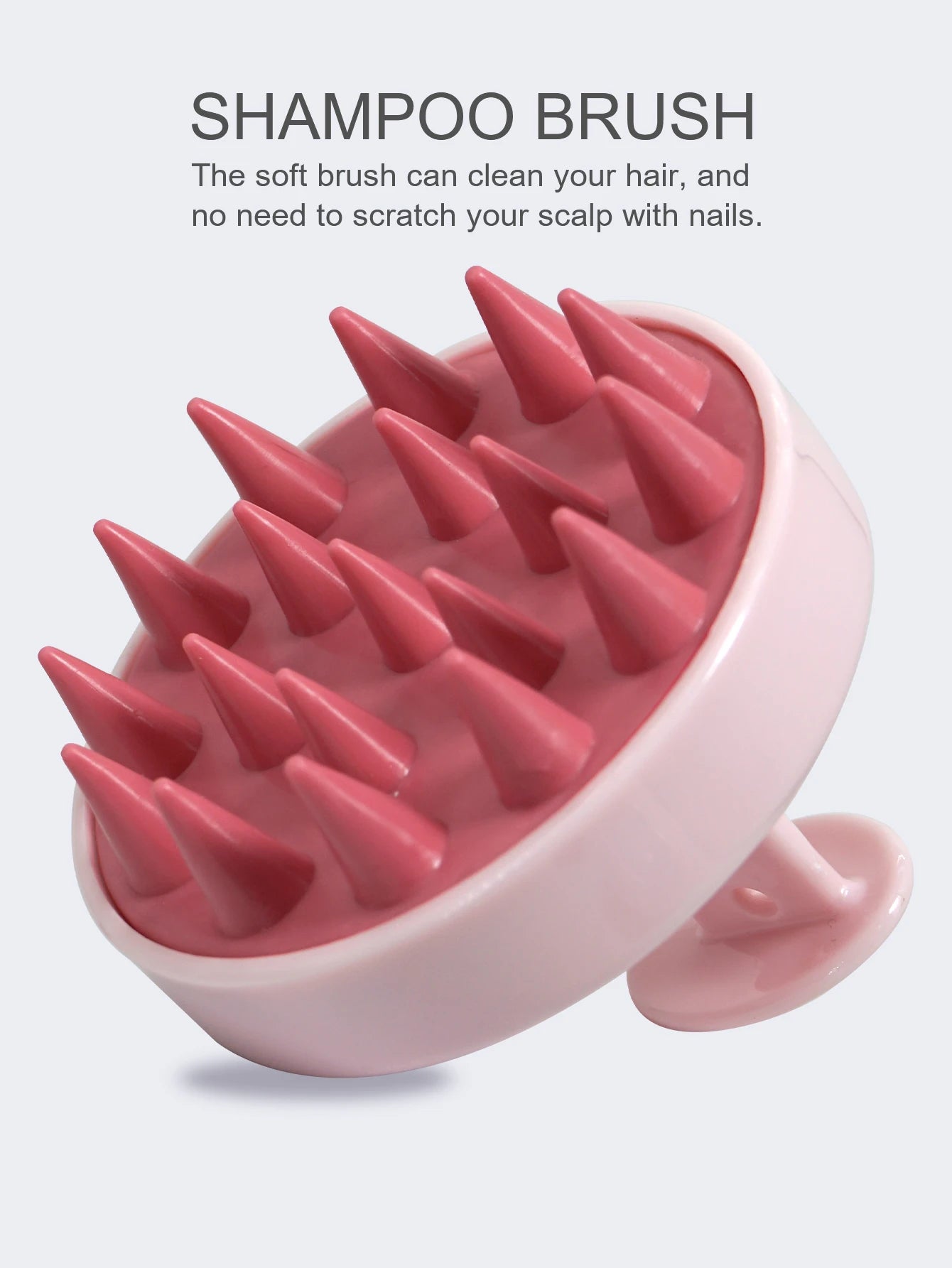 Rechargeable Scalp & Body Massager – Silicone Hair Washing Brush for Deep Cleansing & Relaxation