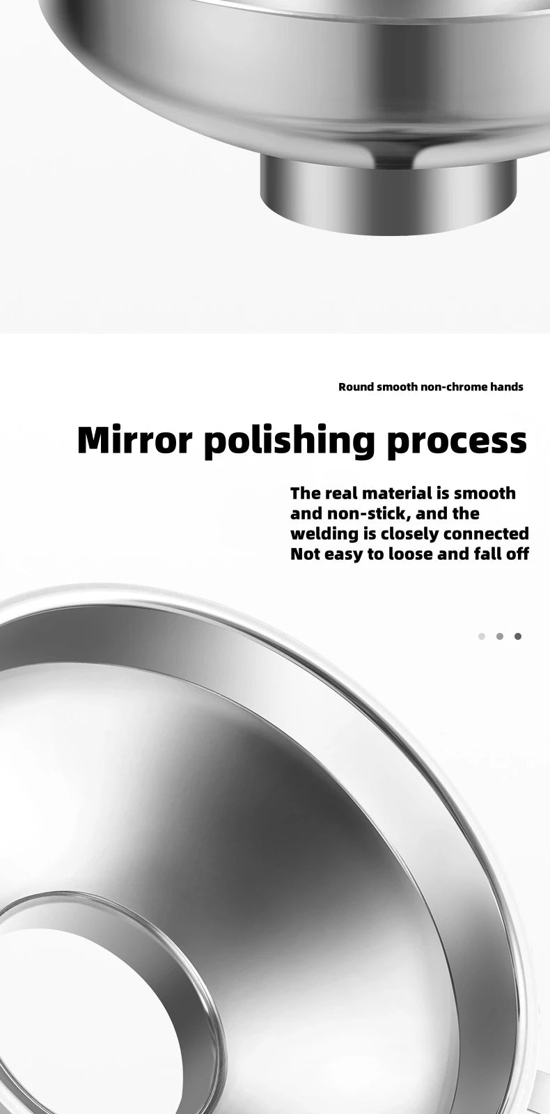 Wide Mouth Stainless Steel Funnel – Multipurpose Canning Funnel for Jars, Liquids & Spices