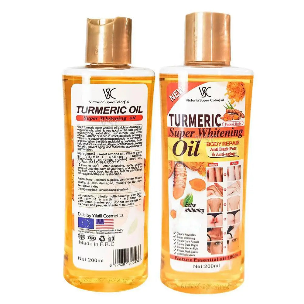 urmeric Aromatherapy Massage Oil | 200ml for Moisturizing, Brightening & Skin Smoothing