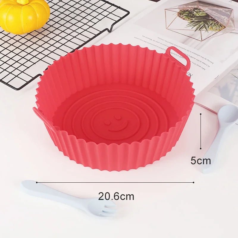 Reusable Silicone Air Fryer Liners - Non - Stick Baking Mat for Oven & Pizza - Nordshop Hamburg