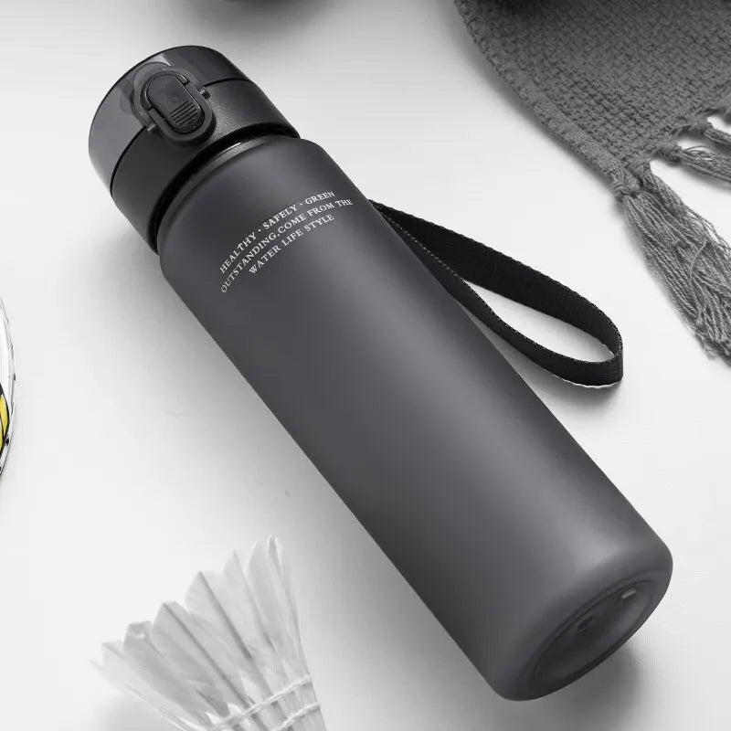 BPA-Free Sports Water Bottle - Leak-Proof, Portable for Hiking & Gym (400ml/560ml)"