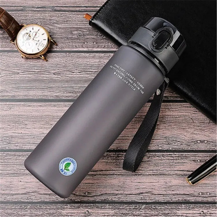 BPA-Free Sports Water Bottle - Leak-Proof, Portable for Hiking & Gym (400ml/560ml)"