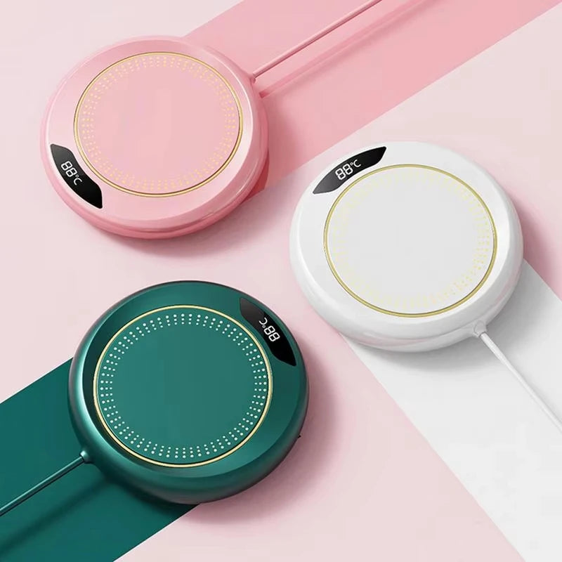 3-Speed USB Cup Warmer | 55°C Constant Temperature Heater (For Coffee, Tea & Mugs)