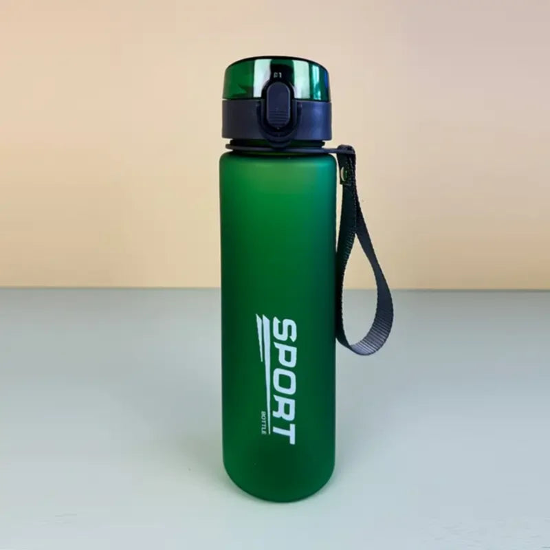 BPA-Free Sports Water Bottle - Leak-Proof, Portable for Hiking & Gym (400ml/560ml)"