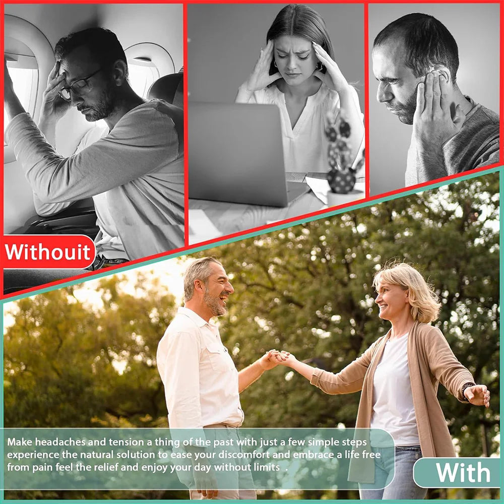 EaseEar Pro – Portable 3-Tip Suction Device for Quick Ear Pressure & Headache Relief