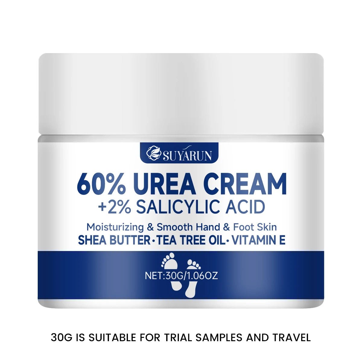 SUYARUN 60% Urea Cream: Multi - Action Power for Face & Feet - Nordshop Hamburg